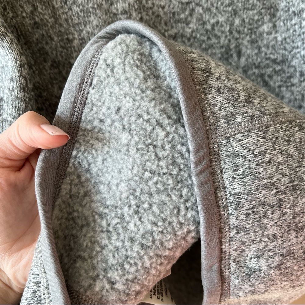 Patagonia Women’s Gray Better Sweater Quarter Zip Pullover Small - Picture 7 of 8